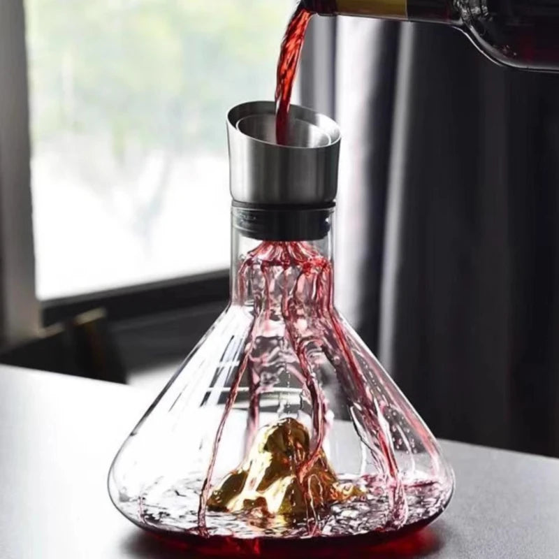 Crystal Glacier Filtering Decanter