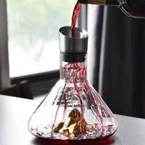 Crystal Glacier Filtering Decanter