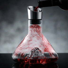 Crystal Glacier Filtering Decanter