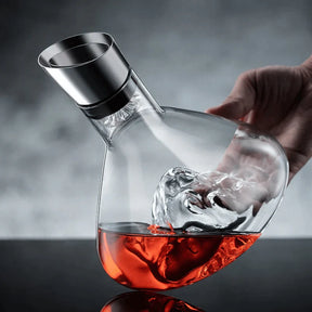 Crystal Glacier Filtering Decanter